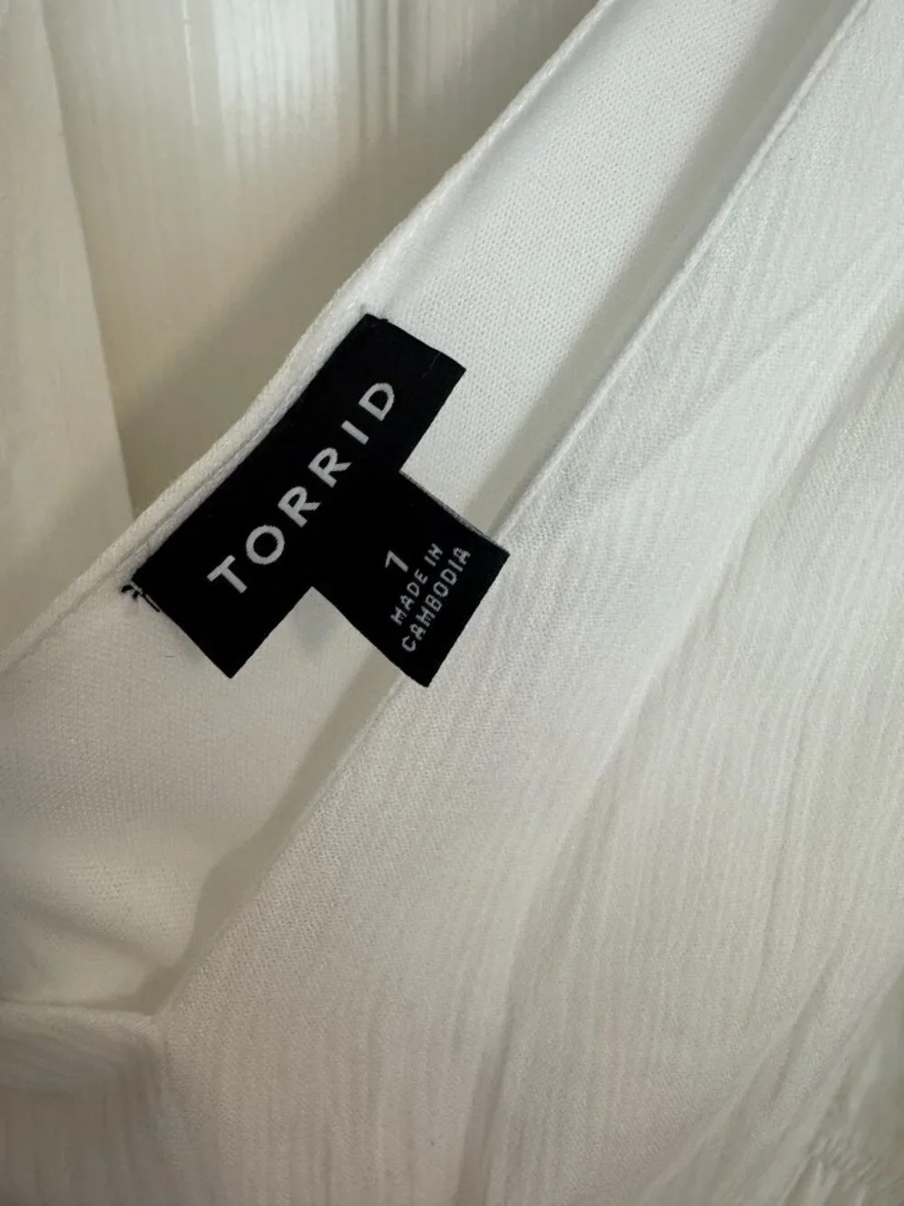 TORRID All-white Greek-style sleeveless Maxi dress